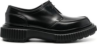 Adieu Paris Type 181 Derby shoes - men - Calf Leather/Calf Leather/Rubber - 45 - Black