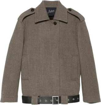 Seafarer Belted Epaulette Jacket