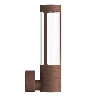 Nordlux Industrial Outdoor Wall Light Brown Corten GU10 Coastal/Marine Safe - Mains Powered, IP44