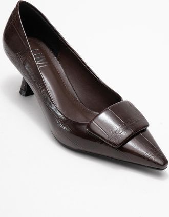 Prologue Marcia Gesp Spitse Neus Pump (Dames)