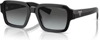 Prada Authentieke Bril met Topkwaliteit - Dames - Zonnebrillen - Zwart - 52 MM - Accessoires