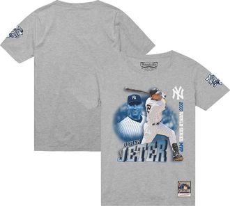 Mitchell & Ness Mens Derek Jeter Heather Gray New York Yankees 2000 Subway Series MVP T-Shirt at Nordstrom, Size Xxx-Large