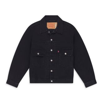 Denim Tears x Levis Black Type-2 Denim Box Jacket