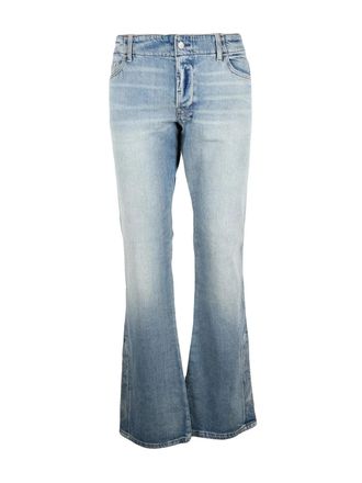 Diesel Light Blue Cotton D-Backler Slim Jeans