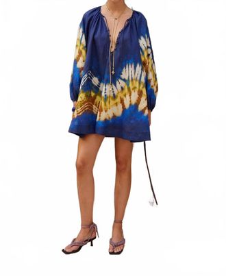 Alemais Martine Dress In Navy