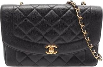Chanel Pre-owned Flap Shoulder Bag - Dames - Vintage Schoudertas - Zwart - ONE Size - Vintage