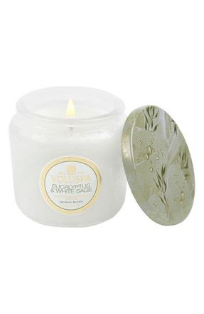 Voluspa Eucalyptus & White Sage Petite Jar Candle at Nordstrom