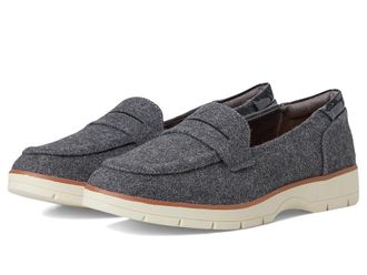 Dr. Scholls Nice Day Womens Slide Shoes Charcoal Wool : 8.5 M, Leather/Microfiber