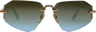 Cazal 9509 002 Womens Sunglasses Gold Size 57