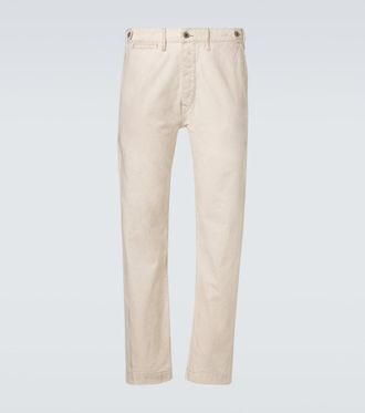 Ralph Lauren Cotton canvas straight pants