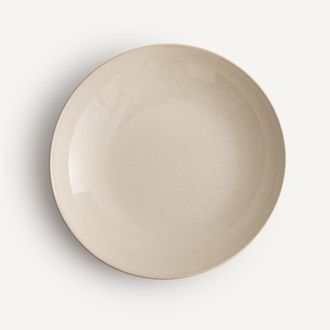 AM.PM Set van 4 geglazuurde aardewerken pastaborden, BENN