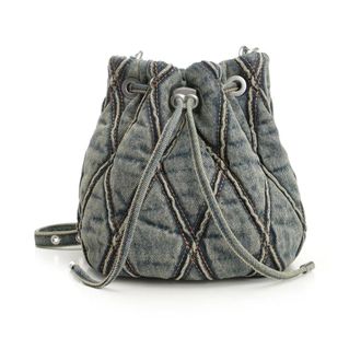 Diesel Charm-D S-Bucket - female - Diesel - Bucket Bags - Blue - ONE SIZE - Bags