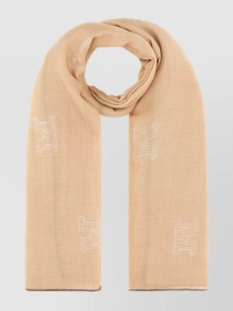 Max Mara wool silk scarf