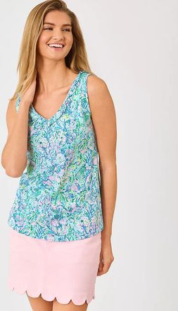 Lilly Pulitzer Gigi Ruffle Tank Top