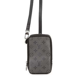 Louis Vuitton Monogram Eclipse Black Noir Monogram Eclipse Shoulder Bag (Pre-Owned)