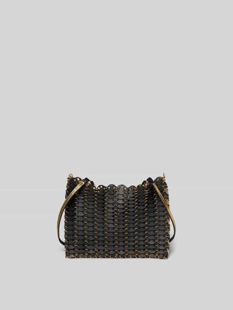 Paco Rabanne Handtasche mit Paillettenbesatz in Black, Gr&ouml;&szlig;e 1