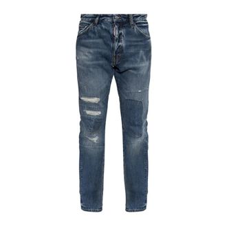 Dsquared2 Hombre, Vaqueros, Azul, Talla: 2XL