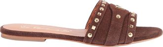 Via Roma 15 Ciabatta Ball Studded Slide Sandals