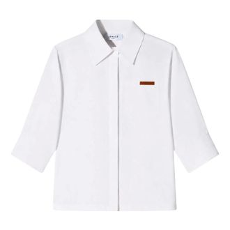 Janice Dames, Blouses & Shirts, Wit, Maat: L