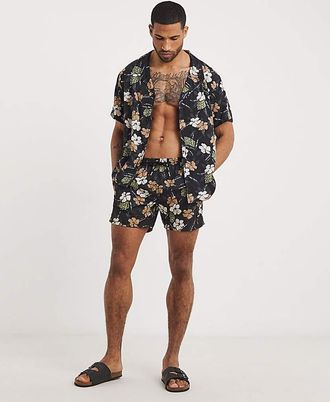 HUGO BOSS Piranha Printed Swim Short
