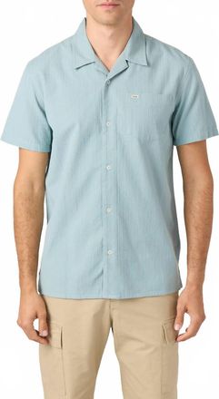 O'Neill Og Eco Stripe Short Sleeve Woven Shirt In Arona