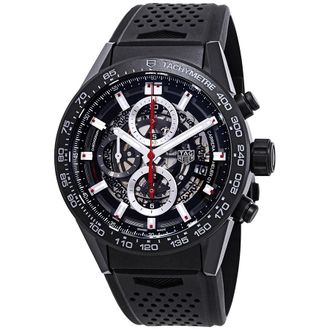 Tag Heuer Pre-owned Tag Heuer Carrera Chronograph Automatic Mens Watch CAR2090.FT6088