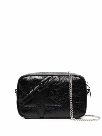 Golden Goose mini Star cross body bag - women - Ovine Leather (top grain) - OS - Black