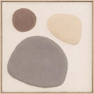 Schubiger M&ouml;bel Bild mit Rahmen Fluffy Islands 2