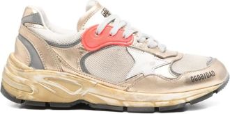 Golden Goose Sneakers, female, Multicolor, Size: 6 US Stylish Mesh Panel Sneakers