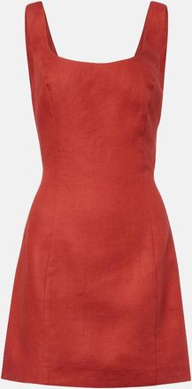 Sir. Linen minidress