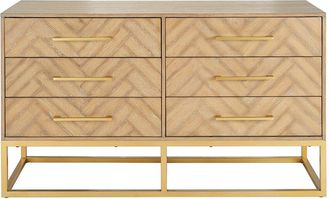 Safavieh Couture Sherilynne 6 Drawer Dresser