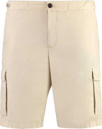 Paul & Shark Korte Broeken, Heren, Beige, S, Katoen, Cotton Bermuda Shorts