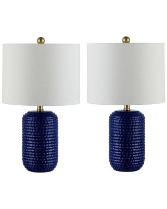 Safavieh Set Of 2 Jace Ceramic Table Lamps