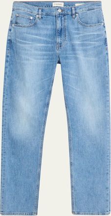 Frame Denim Mens Faded Denim Straight-Leg Jeans