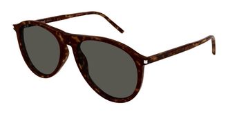 Saint Laurent SL 667 002 Mens Sunglasses Tortoiseshell Size 56