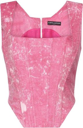 Alberto Audenino Batik Corset Top