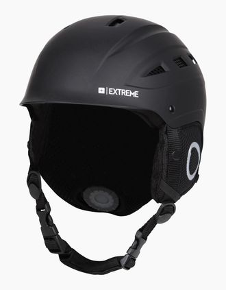 Mountain Warehouse Unisex Adult Pinnacle Ski Helmet - Black - Size: XS