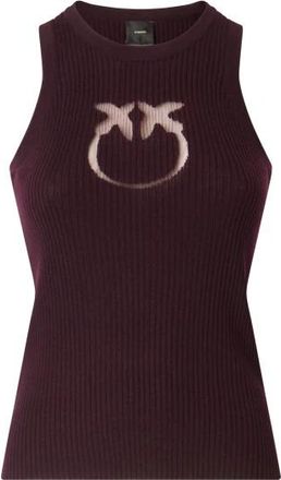 Pinko Mouwloze Tops - Dames - Tops zonder mouwen - Paars - S - Tops