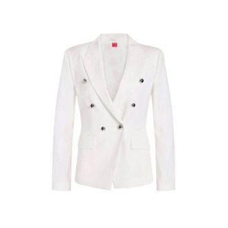 HUGO BOSS Donna, Giacche, Bianco, M, new