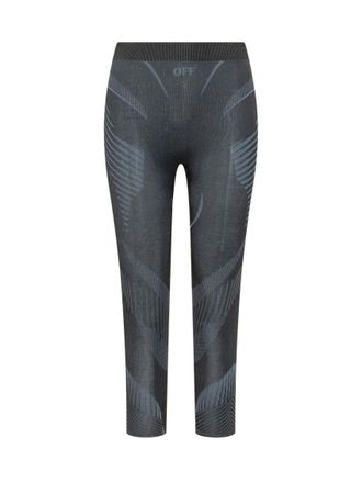 Off-white Black Slim Elasticated Pants
