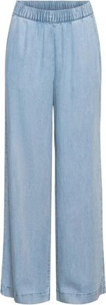 &Co Woman Jenny Wide Jeans - Dames - Loose Fit Jeans - Blauw - 2XL - Katoen - Jeans
