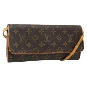 Louis Vuitton Pre-owned Cross Body Bags, female, Brown, Size: ONE SIZE Pre-owned Vintage Monogram Shoulder Bag