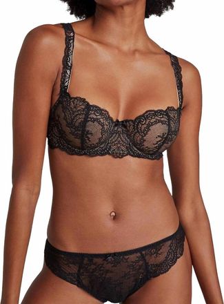 Aubade Danse Des Sens Half Cup Bra In Black