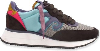 Wushu Ruyi Sneaker - Dames - Sneakers - Veelkleurig - 36 EU - Leer - Schoenen