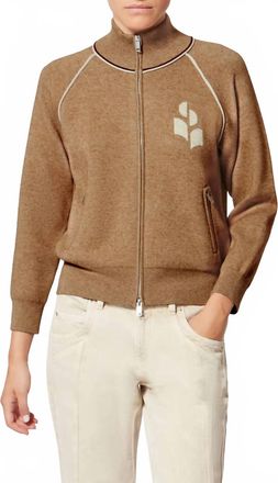 Isabel Marant Lanya Cardigan In Camel