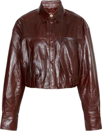 Sportmax Liuti Leather Jacket