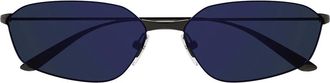 Balenciaga Sunglasses Bb0412 S 003 Gray/Blue Unisex