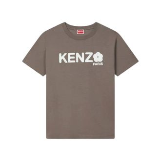 Kenzo T-Shirts, female, Beige, Size: M Boke Flower 2.0 T-shirt