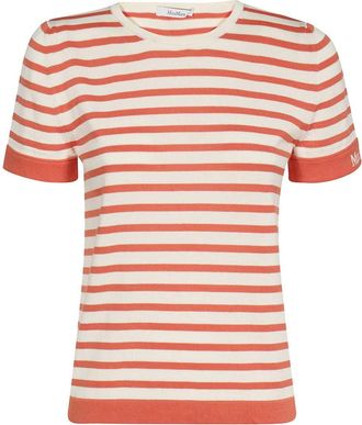 Max Mara Cotton Knit T-shirt