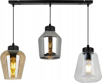 OEM L&aacute;mpara Colgante Moderna Y Elegante Con Pantalla De Cristal